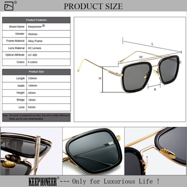 Punk Square Sunglasses