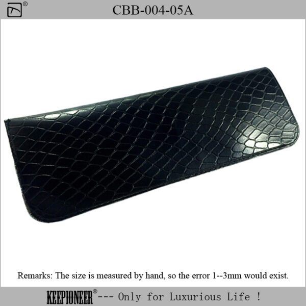 Soft Leather Eyeglass Case