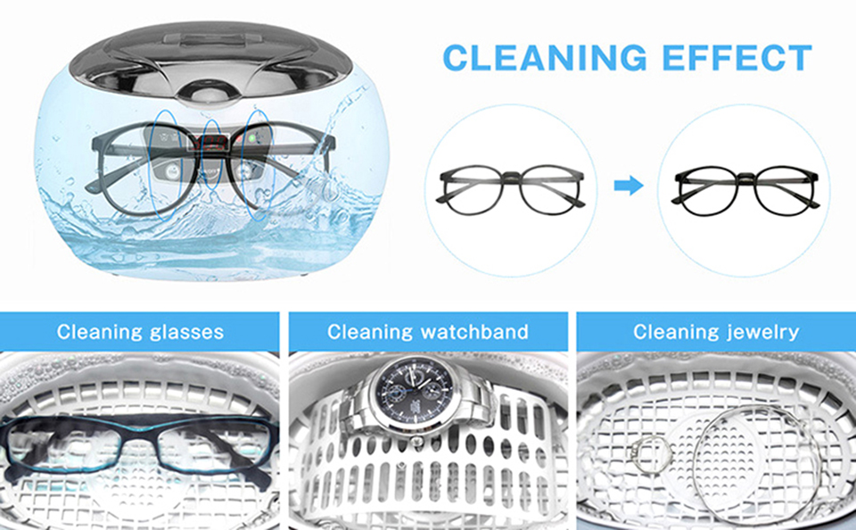 Ultrasonic Cleaner for Cleaning Watch